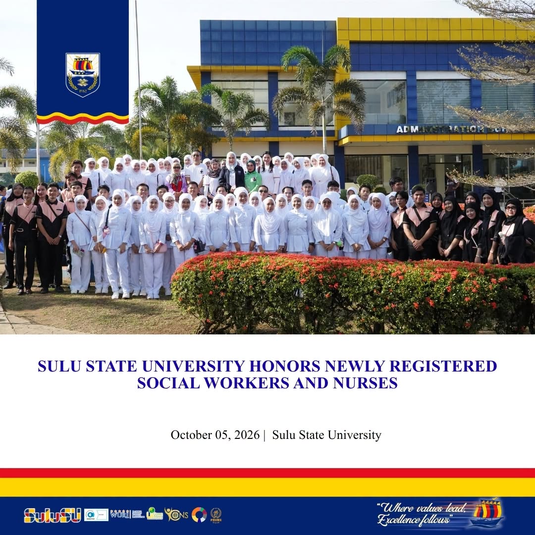 Sulu State University Honors Newly Registered Social Workers and Nurses