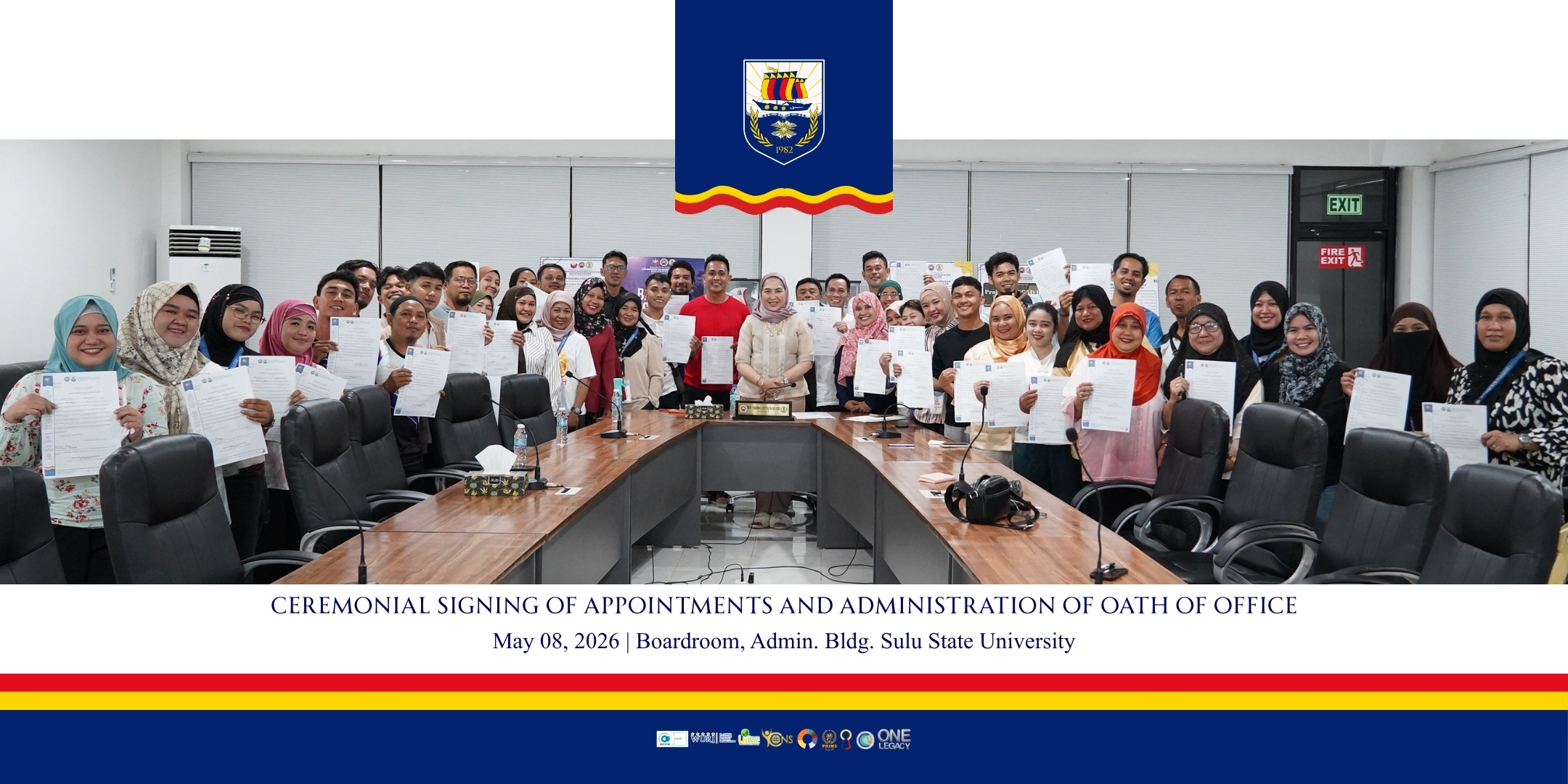 Ceremonial Signing of Appointments and Oath of Office
