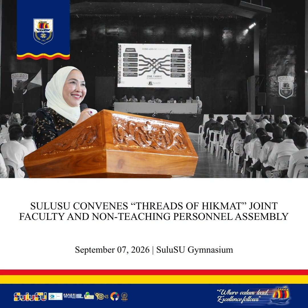 SULUSU CONVENES “THREADS OF HIKMAT” JOINT FACULTY AND NON-TEACHING PERSONNEL ASSEMBLY